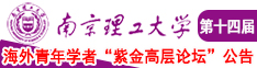 无广告日逼网南京理工大学第十四届海外青年学者紫金论坛诚邀海内外英才！